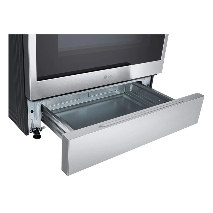 30" LG 6.3 Cu. Ft. Smart Electric Slide-in Range with InstaView ProBake Convection and Air Fry - LSEL6335XE