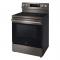 30" LG 6.3 Cu. Ft. Smart Wi-Fi Enabled ProBake Convection Electric Range with Air Fry & EasyClean  - LREN6323ZE