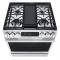 30" LG 6.3 Cu. Ft. Smart Gas Slide-In Range with ProBake Convection InstaView and Air Fry - LSGL6335X