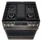 30" LG 6.3 Cu. Ft. Smart Gas Slide-In Range with ProBake Convection InstaView and Air Fry - LSGL6335Z