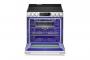 30" LG Electric Slide-in Range with Fan Convection - LSEL6333XE