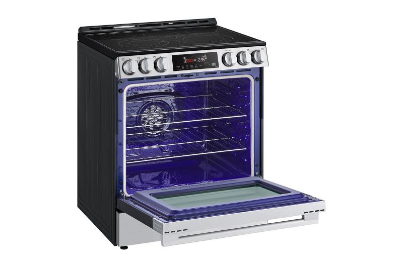 30" LG Electric Slide-in Range with Fan Convection - LSEL6333XE