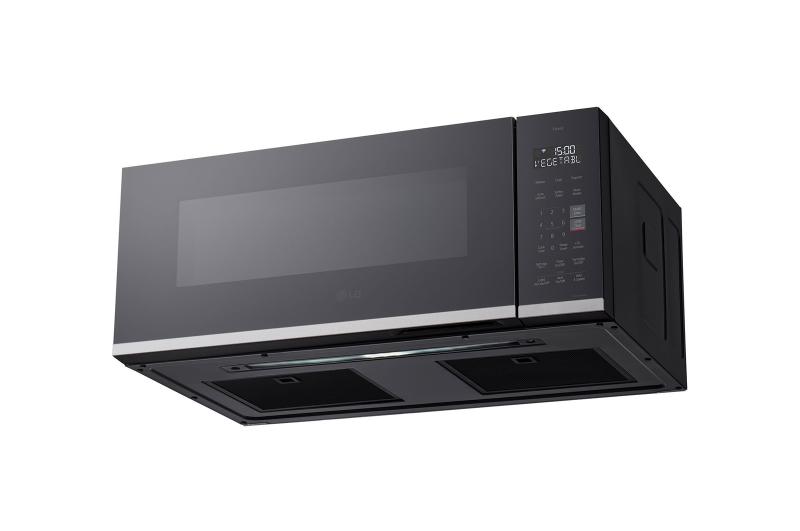 30" LG 1.3 Cu. Ft. Smart Low Profile Over-the-Range Microwave Oven - MVEF1323F