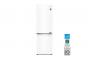 24" LG 12 cu. ft. Counter Depth Bottom Freezer Refrigerator with Door Cooling  - LBNC12231W