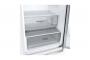 24" LG 12 cu. ft. Counter Depth Bottom Freezer Refrigerator with Door Cooling  - LBNC12231W