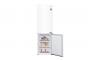 24" LG 12 cu. ft. Counter Depth Bottom Freezer Refrigerator with Door Cooling  - LBNC12231W