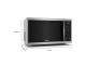 19" Whirlpool 0.9 cu. ft. Stainless Steel Countertop Microwave With Steam Clean  - WMCS3019RS