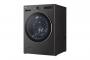 27" LG 5.8 Cu. Ft. Front Load Washer with AI DD 2.0 and LCD Knob - WM6700HBA