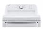 27" LG 7.3 Cu. Ft. Electric Dryer with Ultra Large Capacity and Sensor Dry - DLE6100W