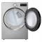 LG 7.4 Cu. Ft. Ultra Large Capacity Smart Front Load Gas Dryer with TurboSteam AI Sensing and Hybrid Electronic Controls with LCD Display - DLGX5801V