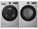 27" LG 5.2 Cu. Ft. Smart Front Load Washer and 7.4 Cu. Ft. Smart Front Load Electric Dryer - WM5500HVA-DLEX5500V-OPEN BOX