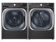 29" LG 6.0 Cu. Ft. Smart Wi-fi Enabled Front Load Washer and 9.0 Cu. Ft. Electric Dryer - WM8900HBA-DLEX8900B-OPEN BOX