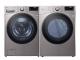27" LG 5.2 Cu. Ft. Front Load Washer and 7.4 Cu. Ft. Front Load Electric Dryer - WM3850HVA-DLEX3850V-OPEN BOX