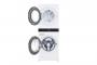 27" LG Single Unit Front Load LG WashTower with Centre Control 5.2 cu. ft. Washer and 7.4 cu. ft. Electric Dryer - WKE100HWA