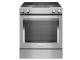 30" KitchenAid 6.4 Cu. Ft. 4-Burner Dual Fuel Downdraft Front Control Range - KSDG950ESS