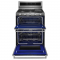 30" KitchenAid 5 Burner Dual Fuel Double Oven Convection Range - KFDD500ESS