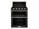 30" KitchenAid 6 Cu. Ft. Double Oven Convection Gas Range With 5 Burner - KFGD500EBS