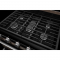 30" KitchenAid 6 Cu. Ft. Double Oven Convection Gas Range With 5 Burner - KFGD500EBS