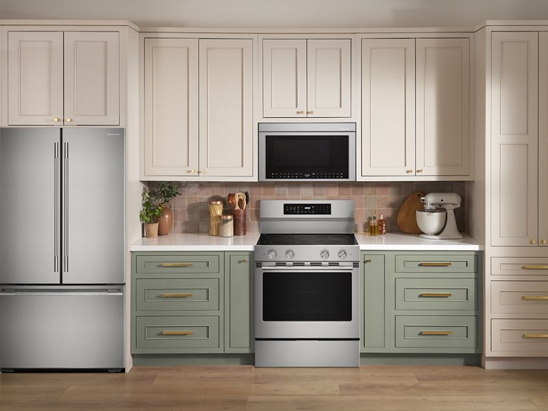 30" Kitchenaid 5.3 Cu. Ft. Freestanding Electric Range - YKFES530SPS