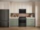 30" KitchenAid 5.0 Cu. Ft. Smart Slide-in Gas Range with Convection Cooking Modes and 2-in-1 Burner - KSGS530SBE