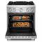 30" KitchenAid 4 Burner Commercial-Style Dual Fuel Range - KFDS930SSS