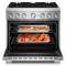36" KitchenAid 6 Burner Commercial-Style Dual Fuel Range - KFDS936SSS