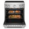 30" KitchenAid 4-Element Induction Freestanding Commercial-Style Range - KFIS930SSS