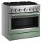 36" Kitchenaid 6 Burner Commercial-Style Dual Fuel Range - KFDS936SDC