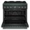KitchenAid 6 Burner Commercial-Style Dual Fuel Range - KFDS936SJP