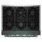 KitchenAid 6 Burner Commercial-Style Dual Fuel Range - KFDS936SJP