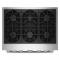36" Kitchenaid 6 Burner Commercial-Style Dual Fuel Range - KFDS936SAG