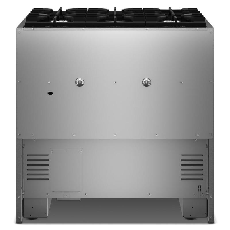 36" Kitchenaid 6 Burner Commercial-Style Dual Fuel Range - KFDS936SWF