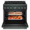 36" KitchenAid 6 Burner Commercial-Style Gas Range - KFGS936SJP