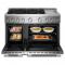 48" KitchenAid 6 Burner Commercial-Style Gas Range with Griddle - KFGD948SSS