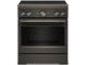 30" KitchenAid 4-Element Induction Freestanding Commercial-Style Range with Air Fry - KFIS930SBE
