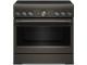 36" KitchenAid 6-Element Induction Freestanding Commercial-Style Range - KFIS936SBE