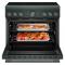 36" KitchenAid 6-Element Induction Freestanding Commercial-Style Range - KFIS936SJP