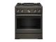 30" KitchenAid 4 Burner Commercial-Style Dual Fuel Range - KFDS930SBE