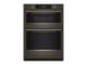 30" KitchenAid Smart Electric Combo Wall Oven with Assisted Cooking Modes - KOEC730SBE