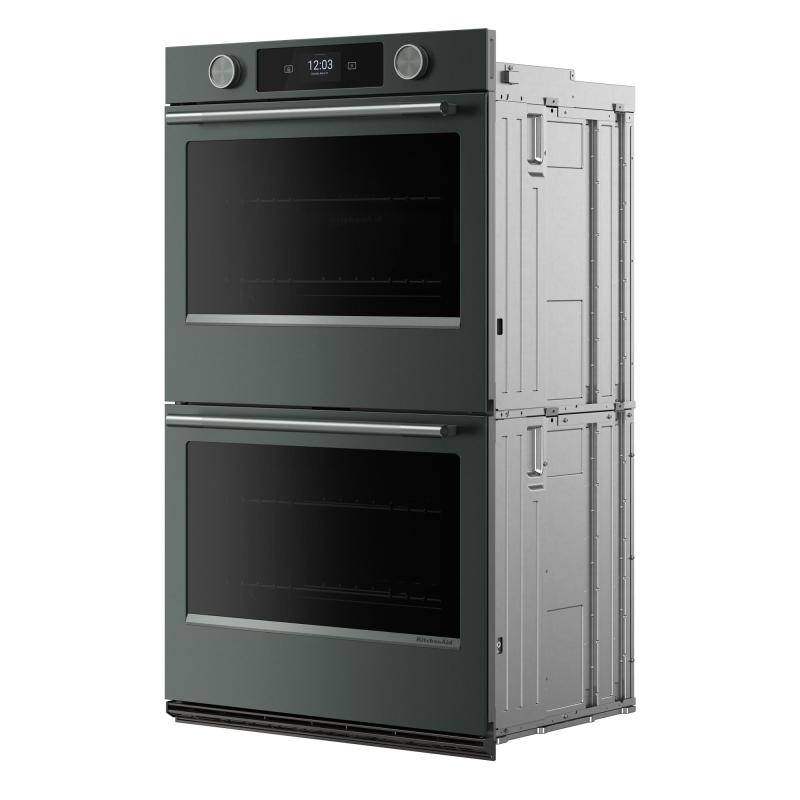 30" KitchenAid Smart Electric Double Wall Oven with Assisted Cooking Modes - KOED730SJP