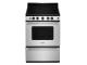 24" Whirlpool Freestanding Electric Range with Upswept SpillGuard  Cooktop - YWFE50M4HS