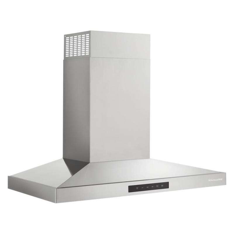 30" KitchenAid Wall-Mount 4-Speed Canopy Hood - KVWC730SSS