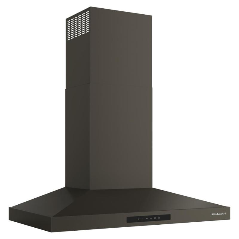 36" KitchenAid Wall-Mount 4-Speed Canopy Hood - KVWC736SBE