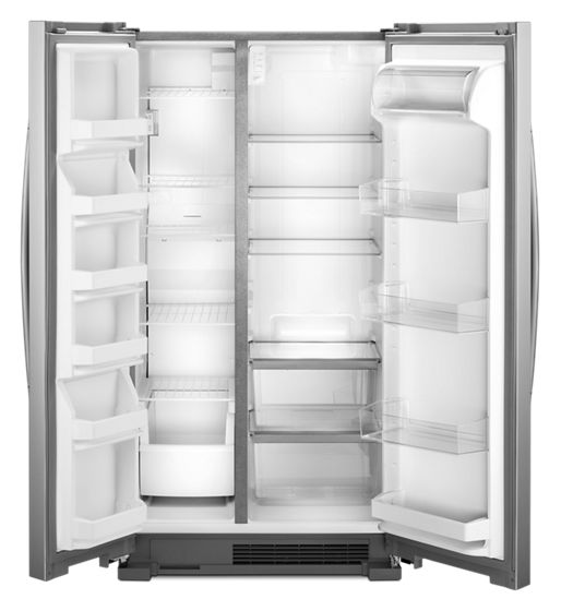 36" Whirlpool 25 Cu. Ft. Side-by-Side Refrigerator - WRS315SNHM