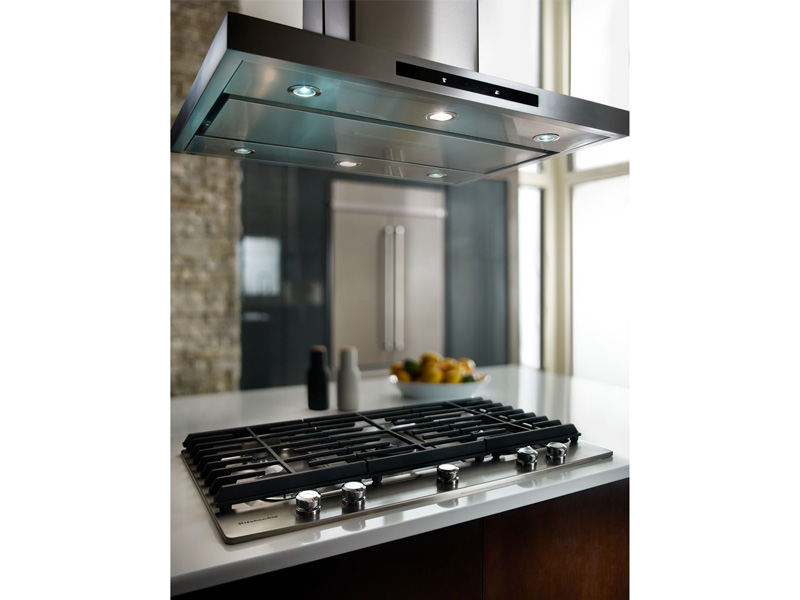 36" KitchenAid 5-Burner Gas Cooktop - KCGS556ESS