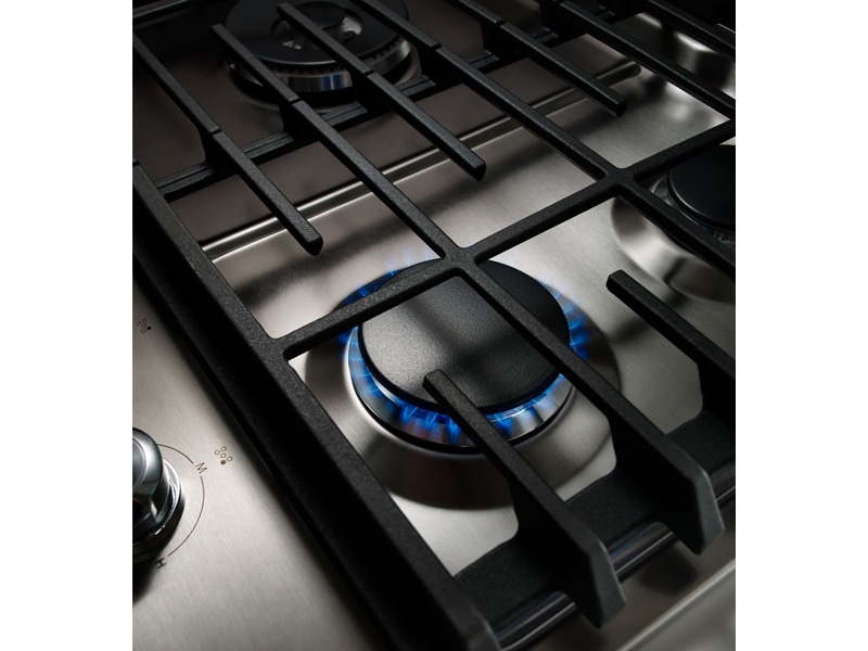 36" KitchenAid 5-Burner Gas Cooktop - KCGS556ESS