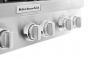 36"  KitchenAid 6-Burner Commercial-Style Gas Rangetop - KCGC506JSS