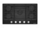36" Kitchenaid 5 Burners Gas Cooktop in Black - KCGG536PBL