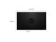 36" KitchenAid NextGen Induction Downdraft Cooktop with Bridge XL Even-Heat Zone - KCID936SBL