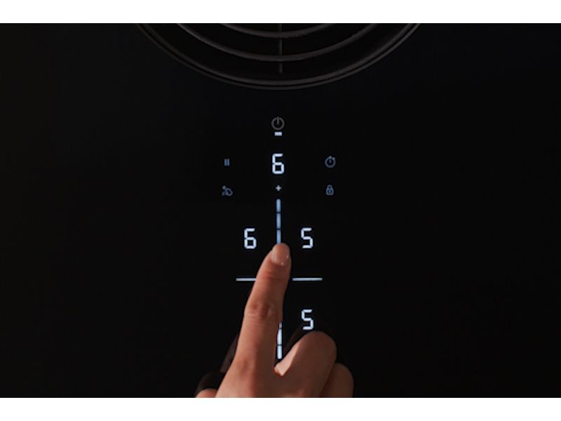 36" KitchenAid NextGen Induction Downdraft Cooktop with Bridge XL Even-Heat Zone - KCID936SBL
